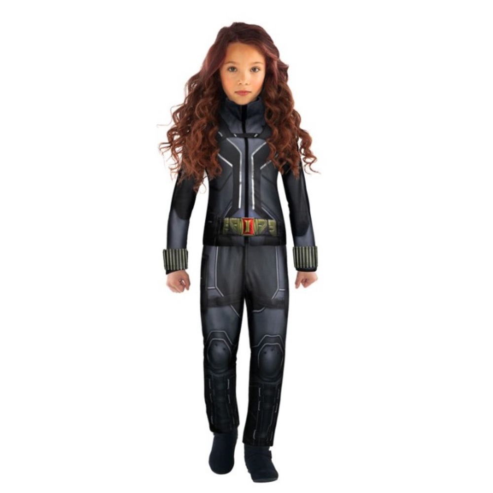NEW! Disney Store Black Widow Super Hero Marvel Avengers Costume Set for Girls